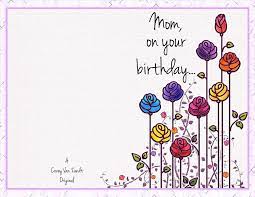 Use a thick card instead of paper to make your mom birthday card printable first check your printer is able to cope with the thickness of the card at the very least 160 g/m² upwards. Valentine Card Design Happy Birthday Mom Card Printable Free