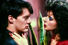 Kyle MacLachlan as Jeffrey Beaumont and Isabella Rossellini as Dorothy  Vallens in “Blue Velvet” (1986) Directed by: David Lynch #movie #celeb  #film #artist #cinema #davidlynch #bluevelvet #ripdavidlynch  #isabellarossellini #kylemaclachlan