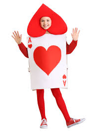 Queen or king of hearts costume, based on the playing card look. Heart Baby Toddler Kids Teen Adult Sizes Diamond Or Clubs Spade Alice In Wonderland Adult Ace Playing Card Costume Tunic Women S Clothing Clothing Valresa Com