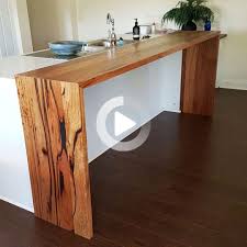 Extension De Banc D Ilot Recycle Messmate Double Cascade Ringwood Victoria J Adore Toujours Voir In 2020 Kitchen Island Bench Timber Kitchen Kitchen Benches