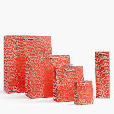 Download in under 30 seconds. Red Merry Christmas Script Gift Bags Paper Source