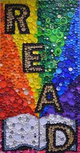 10 Fun And Ingenious Diy Projects You Can Do With Bottle Caps Craft Directory Bottle Top Art Bottle Cap Crafts Recycled Art Projects