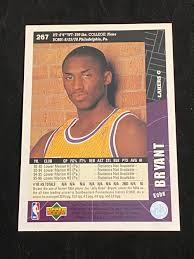 Kobe bryant upper deck rookie card. Lot Mint 1996 97 Upper Deck Collector S Choice Kobe Bryant Rookie 267 Basketball Card Hof Los Angeles Lakers
