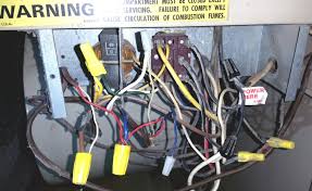 Air conditioner thermostat wiring diagram download wiring a ac thermostat diagram new wiring diagram ac. How Do I Connect The Spare C Wire To The Old Lennox System Model Lennox G12q4 110 Home Improvement Stack Exchange