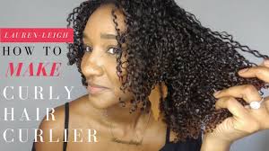 Use hair masks containing natural ingredients for your curly hair: My Hacks For Curlier Natural Hair Overnight Youtube