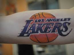 Logo of lakers basketball club 4. Realistic Looking Colored La Lakers Basketball Team Emblem Tattooimages Biz