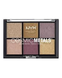 Die volle range der lidschatten von nyx professional makeup. Nyx Professional Makeup Cosmic Metals Shadow Palette Cult Beauty