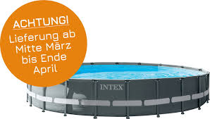 Intex Frame Pool Ultra Rondo Xtr O 610 X 122 Cm Pools Shop