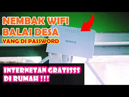 Cara nembak wifi jarak 1km. Video Nembak Wifi
