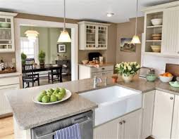 open kitchen dining room color ideas