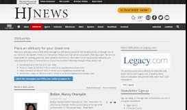 Providence Journal Obituary Portal Page Login