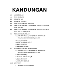 Savesave contoh fail meja guru pendidikan khas for later. Contoh Isi Kandungan Fail Meja
