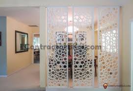 A simple design for a partition. Ideas To Separate Living Room Dining Area Contractorbhai
