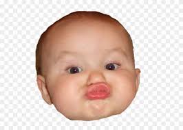 Somebody to go back in time with me. Ftefunnyfaces Funnyfaces Funny Face Baby Duckface Funny Baby Face Png Clipart 2956193 Pikpng