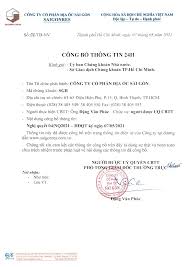 công ty cổ phần địa ốc sài gòn saigonres - Vietstock