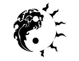 Tribal armband tattoo on right arm. Earth Water Fire Yin Yang Art Yin Yang Tattoos Ying Yang Tattoo