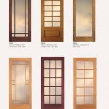 Interior Door With Glass Panels Custom Wood Doors Glass Panel Door Soundproof Windows