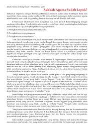 Kandungan kursus memfokuskan kepada tajuk islam dan keganasan, islam dan hukuman jenayah, islam dan poligami, islam dan fahaman ateis. Salah Faham Terhadap Islam Muhammad Qutb Blog Peribadirasulullah