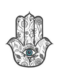 Simple Hand Drawn Floral Hamsa Hand By Blkstrawberry Hamsa Drawing Hamsa Tattoo Design Hamsa Design