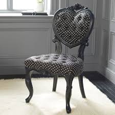 anna sui heart chair fancy chair vanity chair furniture