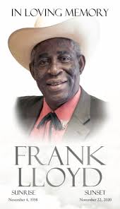 Obituary for Frank Lloyd