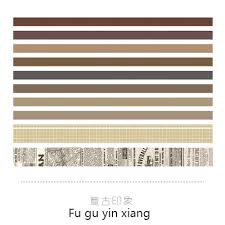 Jianwu 7 Piezas O 10 Piezas Set Lindo Color Basico Washi Cinta Album De Recortes Diy Cinta Adhesiva E Washi Tape Ideas Pegatinas Imprimibles Libreta De Apuntes