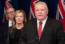 The announcement comes as the government is expected to introduce legislation that would allow some pandemic emergency orders to be extended over the next year. Ontario Asks Bars Restaurants To Close Voluntarily Ford Vows To Protect Workers Who Are In Quarantine The Globe And Mail