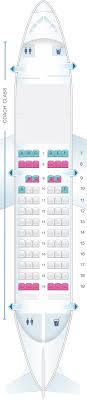 Seat Map Air Inuit Boeing B737 200c 76pax Combi Seatmaestro