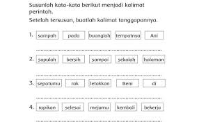 Buatlah 2 contoh kalimat penolakan …………. Contoh Kalimat Petunjuk Untuk Anak Sd Kelas 1 Berbagai Contoh Cute766
