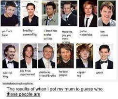 Does cruise have the sprouts to fight, like he break cover. John Barrowman Does Look Like Tom Cruise Only Better Tumblr Funny Sherlock The Funny