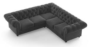 Notting Hill Velvet Chesterfield Lshaped Modular Corner Sofa L Shaped Sofa Designs Sofa Bed Design Corner Sofa Design