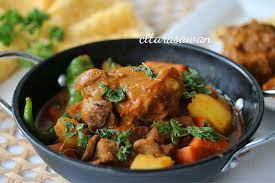 Kari Kambing Madras Madras Lamb Curry Resipi Citarasawan Daging Domba Resep Daging Daging Kambing