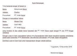 Contoh surat keterangan masih sekolah. Download 8 Contoh Surat Keterangan Kerja 2021 Doc Pdf