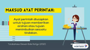 Tatabahasa dewan dengan tatabahasa baku. Ayat Perintah Inkap Youtube