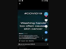 💥 ️ normal script 👇. Tiktok Fake Video On Coronavirus Tiktok Hacked Fake Covid 19 Video Posted From Verified Who Account Times Of India