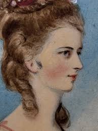 18th Century Portrait Painting Countess of the Dawn