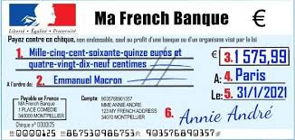 How To Write A French Cheque Amount In Words Open Account