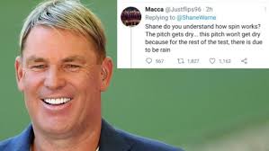 Cricket news 2021: Shane Warne tweet, Twitter reply, World Test  Championship Final, India vs New Zealand score