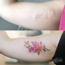 Haz algunas copias, de modo que puedas jugar con diseños que puedan cubrirlo. Ideas Y Tecnicas En Tatuajes Que Cubren Cicatrices
