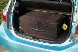 Cargo and load capacity limited by weight and distribution. 2012 Toyota Prius C Edmunds Road Test