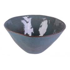 grote salade schaal van het servies stone van kitchen trend dit servies kenmerkt zicht door de onregelmatige vormen en kleuren servies kleuren