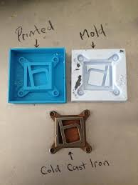 Logo Creative Process 3d Print Mold Cold Cast Iron 3dprintingprojects 3dprintingdiy 3d Printing Diy 3d Printer Designs 3d Printing Projects