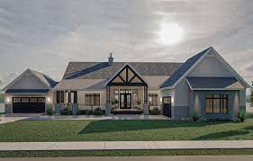 House Plan 963 00568 Modern Farmhouse Plan 2 435 Square Feet 3 Bedrooms 2 5 Bathrooms In 2021 Modern Farmhouse Plans Lake House Plans House Plans Farmhouse