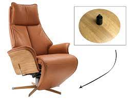 Relaxsessel aus leder, kaminrot, mechanische funktion, fuß aus massivholz und. Sessel Jade Lux Leder Mobileur De