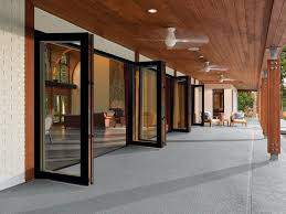 Hence, it is safe to say that they practically invented the concept of a type of door that folds back in sections to. Folding Patio Impact Doors