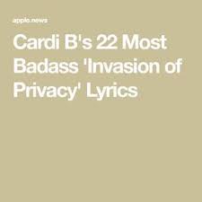 Cardi B S 22 Most Badass Invasion Of Privacy Lyrics Cosmopolitan Instagram Captions Rap Instagram Captions Songs Rap Song Quotes