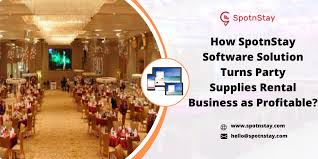 Jul 04, 2017 · the main reason to sell party supplies is that people always need them, and so people are always buying them. How Spotnstay Software Solution Turns Party Supplies Rental Business As Profitable Latest Updates On On Demand Vacation Rental Booking Industry Tips Trends And Growth Stats