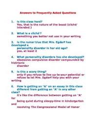 Advanced Placement Language And Composition First Day Of Class First Day Of Class Advanced Placement English Language Arts High School