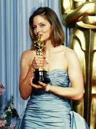 Jodie Foster With Her Oscar For The Accused 1989