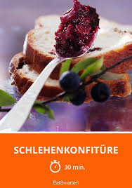 Schlehenkonfiture Rezept Rezepte Schlehen Lebensmittel Essen
